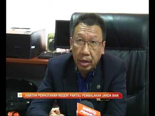 Jabatan perhutanan negeri pantau pembalakan Janda Baik