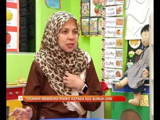 Tertekan membuka risiko kepada kes bunuh diri