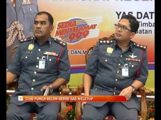 Cuai punca belon berisi gas helium meletup