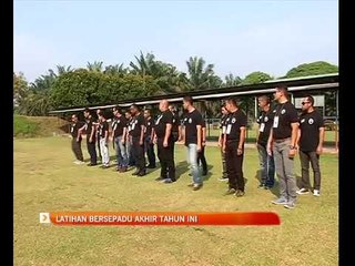 Latihan bersepadu pengawal peribadi bersenjata akhir tahun ini