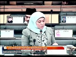 Download Video: Loji nuklear pertama beroperasi 2030