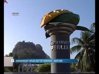 Amendment spun out of context, says MB