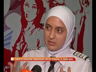 Wanita perlukan keberanian untuk terbang di awan biru