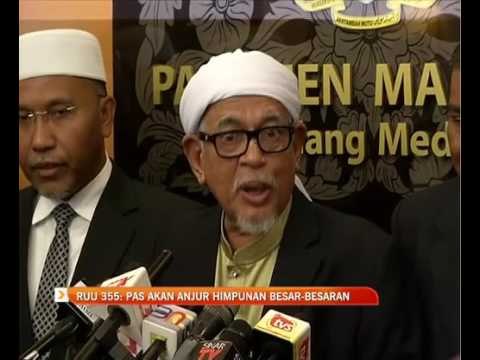 RUU 355: PAS akan anjur himpunan besar-besaran