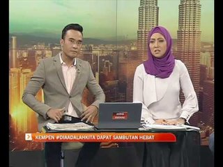 Kempen #diaadalahkita dapat sambutan hebat