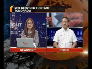 MRT services to start tomorrow