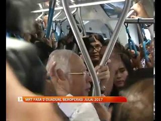 Tambang percuma MRT sehingga Januari