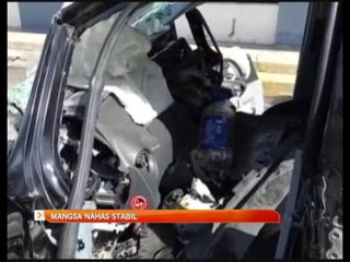 Anak mangsa kemalangan di Pendang stabil