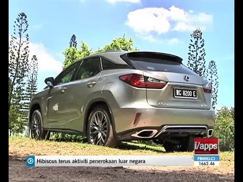 Crazy lines make for a beautiful car. The Lexus RX 200t F-Sport