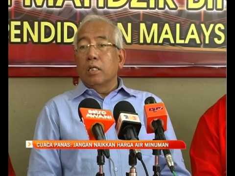 Cuaca panas: Jangan naikkan harga air minuman