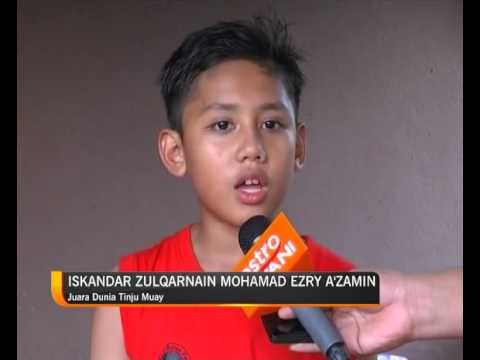 Iskandar Zulqarnain juara dunia tinju Muay Thai