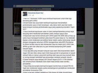 Senator UMNO Selangor keluar parti