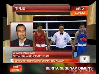 Jurulatih Filipina bagi skuad tinju negara