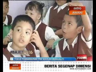 Descargar video: Fokus pembangunan pra sekolah berkualiti