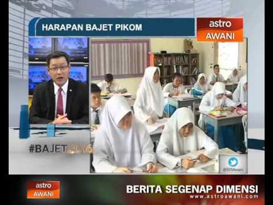 PIKOM dan bajet pendidikan 2016