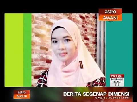 Achey bantu isteri dalam perniagaan