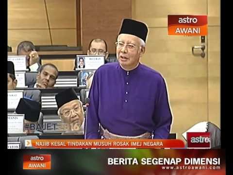 Najib kesal tindakan musuh cuba rosak imej negara