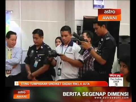STING tumpaskan sindiket dadah bernilai RM1.4 juta
