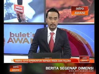 Bajet 2016: RM852 juta diperuntuk kepada RISDA dan FELCRA