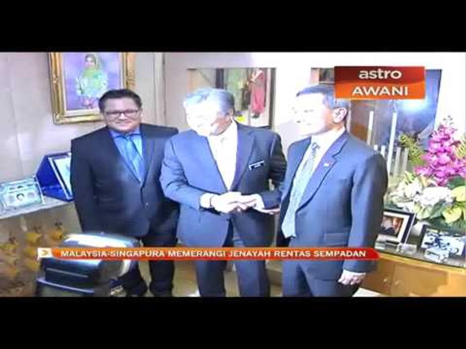 Malaysia - Singapura memerangi jenayah rentas sempadan