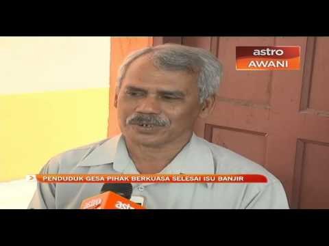 Penduduk gesa pihak berkuasa selesai isu banjir kilat