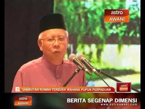 Sambutan Rumah Terbuka Wahana pupuk perpaduan