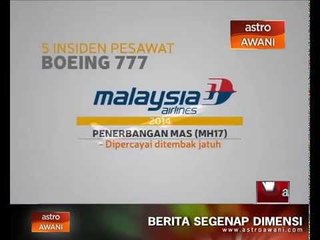 Hanya MH370 berakhir di lautan