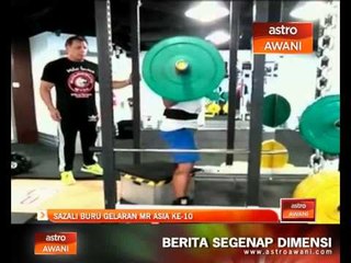 Sazali buru gelaran Mr Asia ke-10