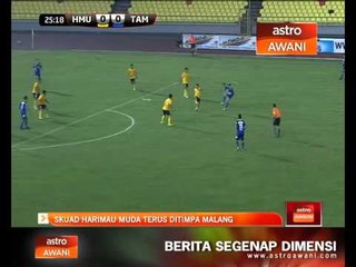 Descargar video: Skuad Harimau Muda terus ditimpa malang tewas 0-1