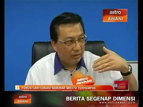 Fokus cari lokasi sebenar MH370 terhempas