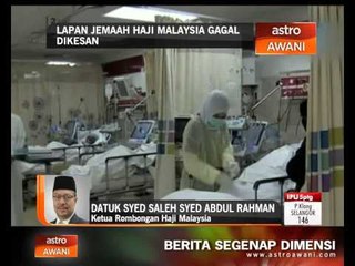 Lapan jemaah haji Malaysia gagal dikesan