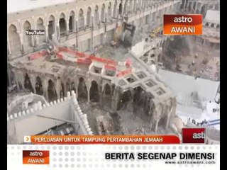 Perluasan untuk tampung pertambahan jemaah