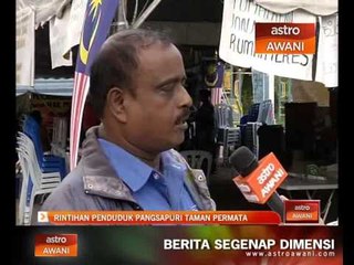 Perkembangan rintihan penduduk Pangsapuri Taman Permata