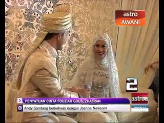 Fouziah Gous, Zhafran kini suami isteri