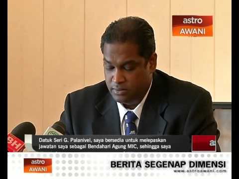 Ramanan lepas jawatan Bendahari Agung MIC