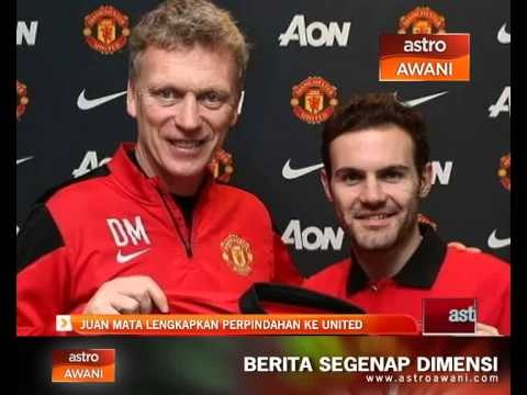 Juan Mata sah berpindah ke United