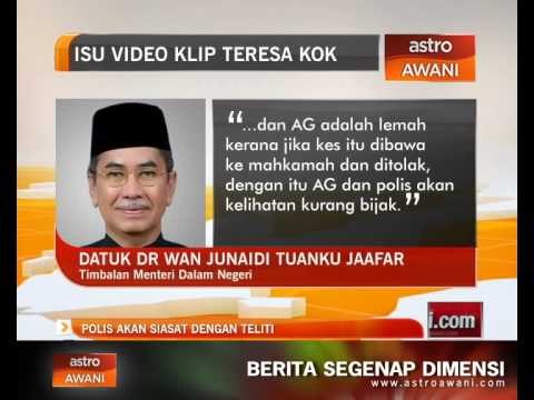 Polis akan siasat dengan teliti isu Teresa Kok
