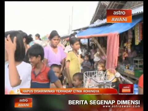 Hapus diskriminasi terhadap etnik rohingya