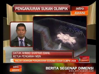 Halusi cadangan penganjuran bersama Sukan Olimpik 2028