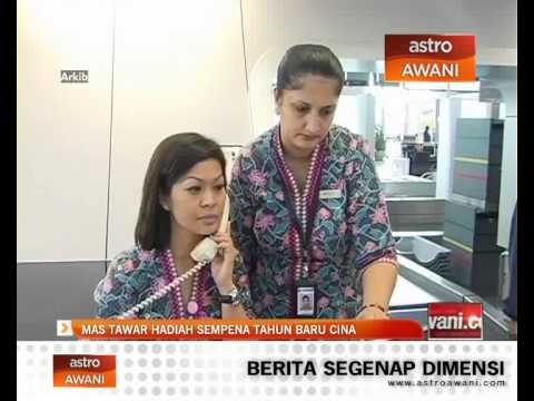 MAS tawar hadiah sempena Tahun baru Cina