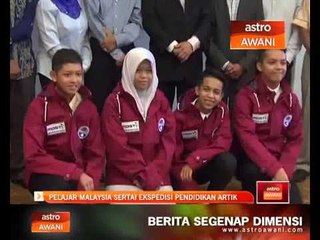 Pelajar malaysia sertai Ekspedisi Pendidikan Artik