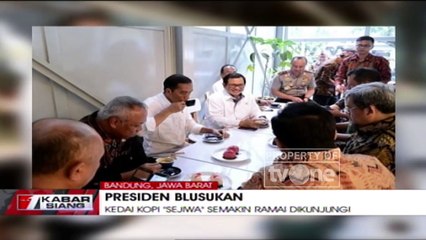 Cerita Jokowi 'Nongkrong' di Kedai Kopi usai Kunjungan Kerja di Bandung
