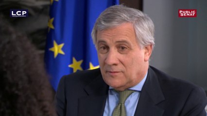 Interview du président du Parlement européen Antonio Tajani - Europe Hebdo