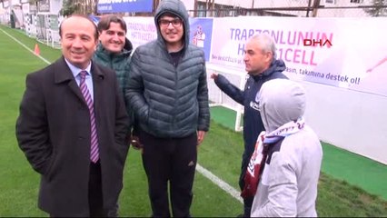 Trabzonspor Yağmur Altında Çalıştı