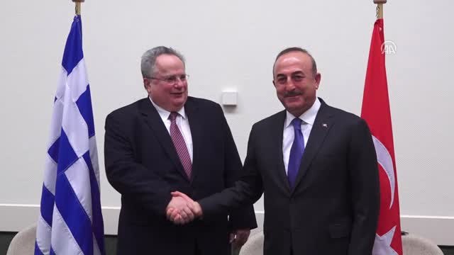 Çavuşoğlu-Kocias Görüşmesi