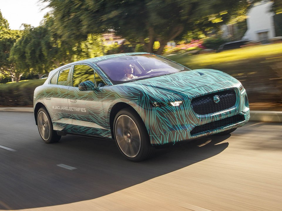 A bord de la Jaguar I-Pace (2018)