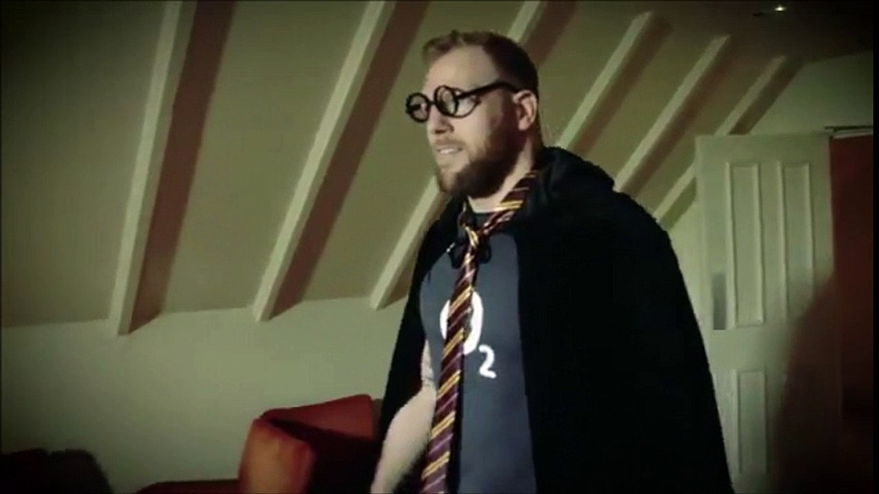 James Haskell en mode Harry potter