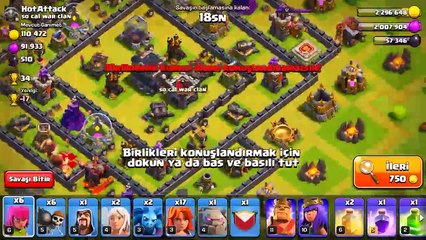 245 TAŞ BASIP BÜYÜCÜYÜ BİTİRDİM (Bölüm#4) Clash of Clans