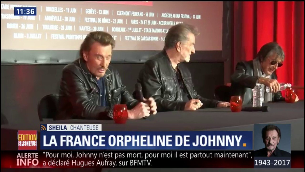 "Johnny Hallyday avait deux vies", Sheila raconte son ami