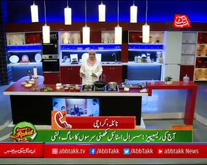 Abbtakk - Daawat-e-Rahat - Episode 175 (Sasural Style Makhni Sarson ka Saag & Lassi) - 06 December 2017